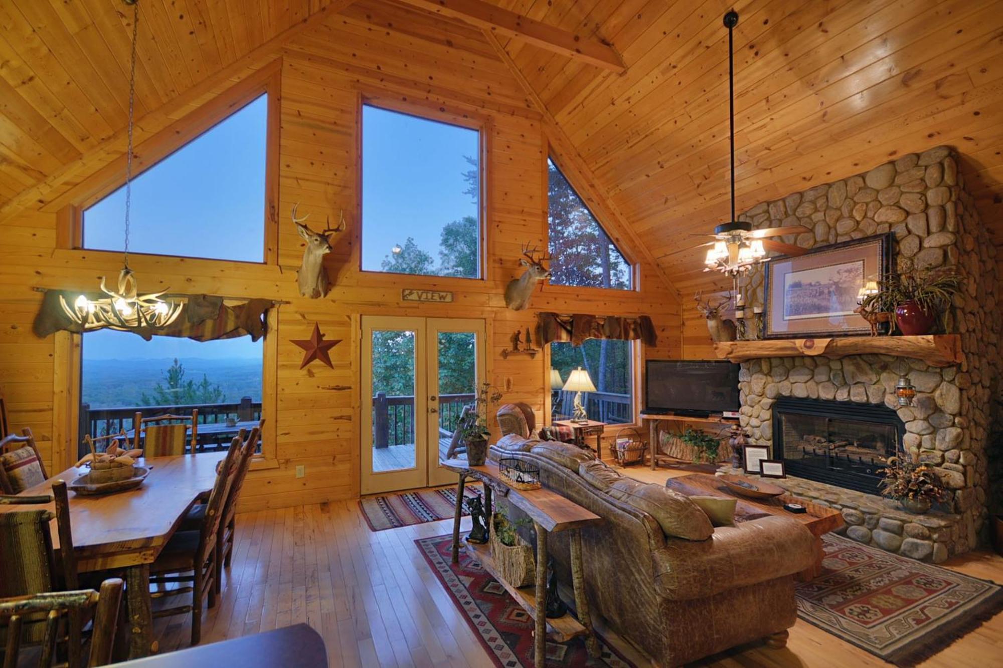 The View Sweeping Mountain Views Gas Fireplace Game Room Hot Tub Blue Ridge Exteriér fotografie