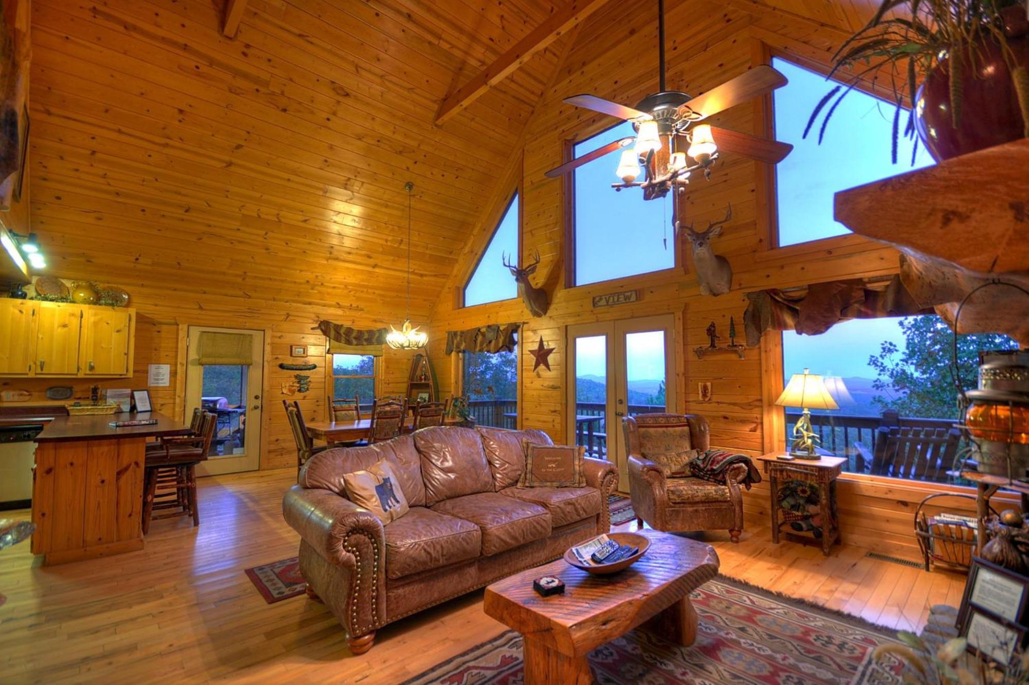 The View Sweeping Mountain Views Gas Fireplace Game Room Hot Tub Blue Ridge Exteriér fotografie